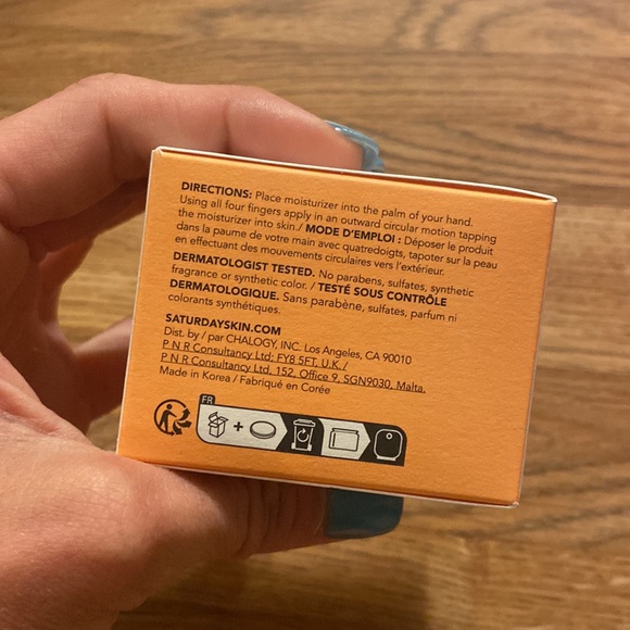 *NWT* Saturday Skin Moisturizing Cream - Picture 5 of 5